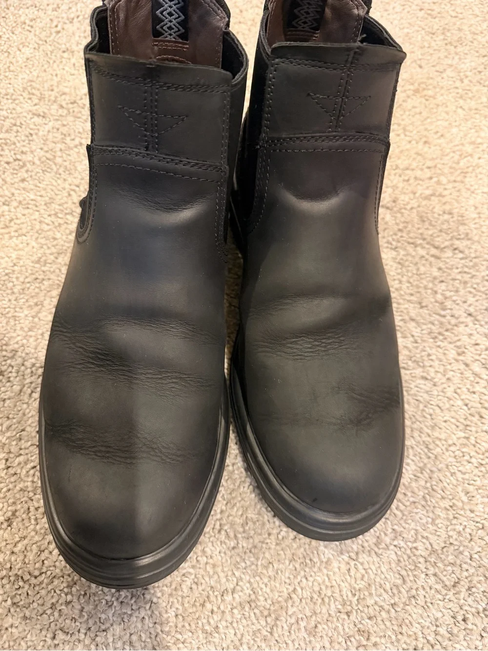 UGG Men's Black Leather Chukka Chelsea Boots